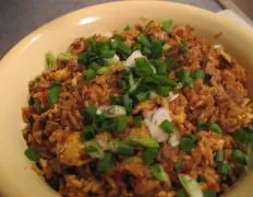 Chinese Mushroom Pork Fried Rice