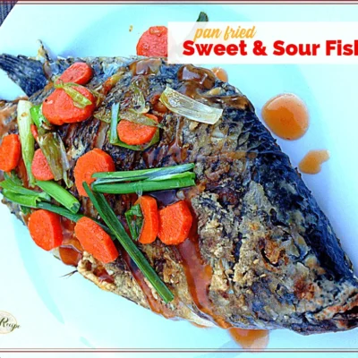 Chinese New Year Whole Fish With Sweet And Sour