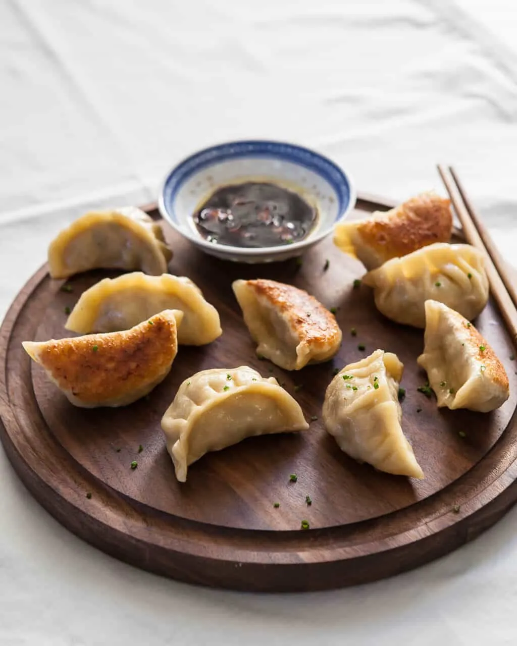 Chinese Pork Dumplings Pot Stickers