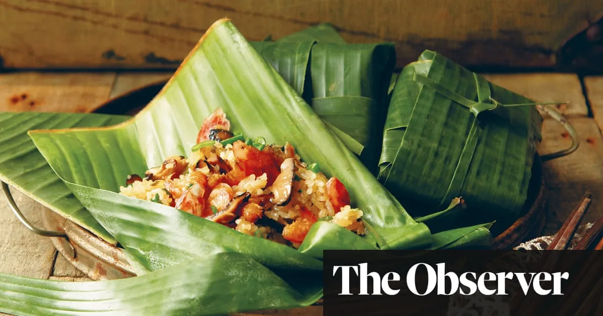 Chinese Rice Stuffed Sausages