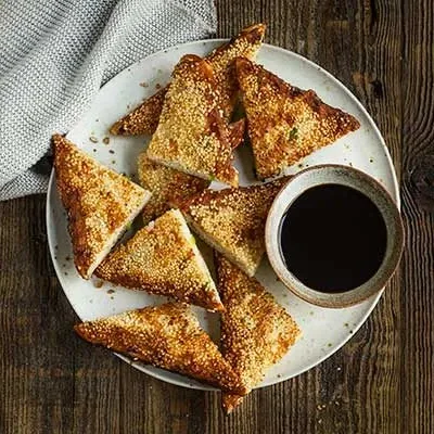 Chinese Sesame And Prawn Toast Starters