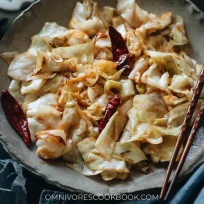 Chinese Stir Fried Cabbage