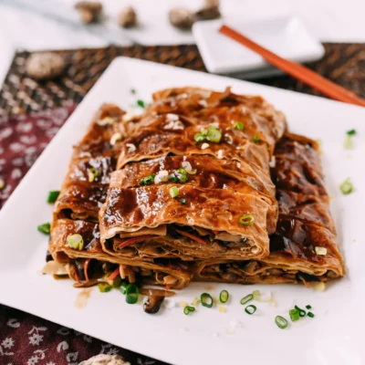 Chinese Style Mock Duck With Noodles