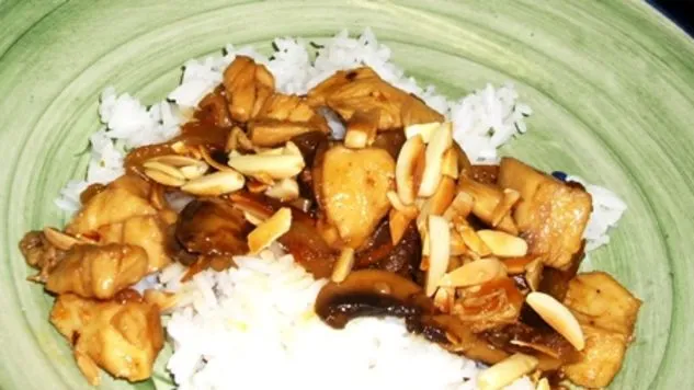 Chinese-Style Orange-Almond Chicken