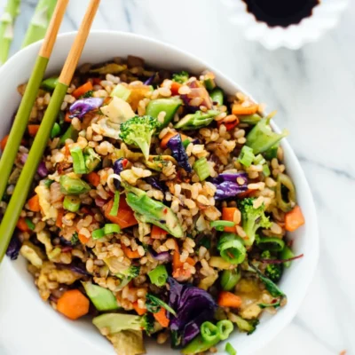 Chinese Vegetarian Fried Rice