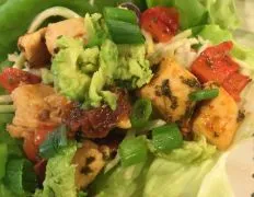 Chipotle Chicken Lettuce Wraps Paleo