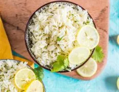 Chipotle Copycat Lime Rice Recipe