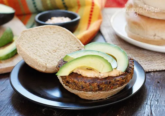 Chipotle Mayonnaise-Infused Spicy Black Bean Burger Recipe