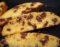 Chocolate Anise Cookies Biscotti