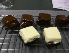 Chocolate Caramel Cheesecake Bites