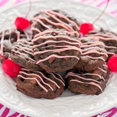 Chocolate Cherry Cordial Bars