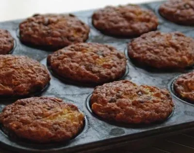 Chocolate Chip Banana Muffins