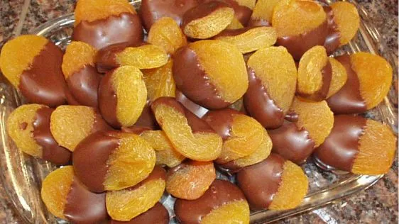 Chocolate Covered Apricots