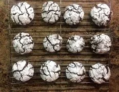 Chocolate Crackle Cookies