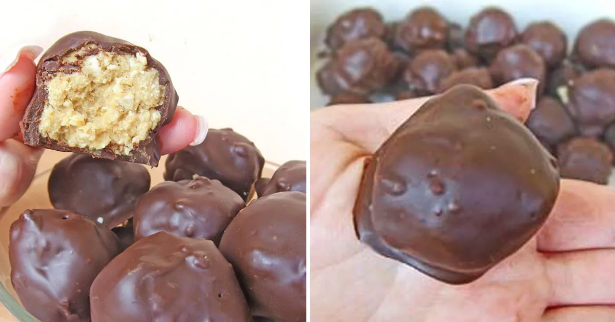 Chocolate Dipped Peanut Butter Rice