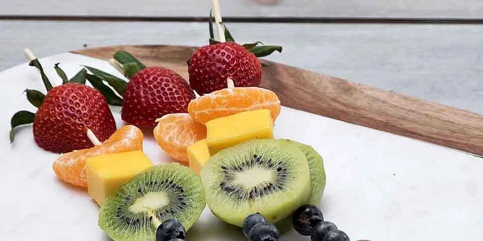 Chocolate Fruit Kebabs Diabetic