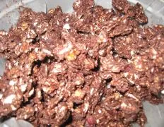 Chocolate Matzoh Clusters