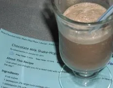 Chocolate Milk Shake Hcg/Phase 2