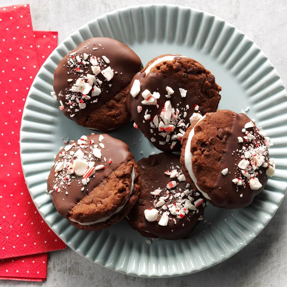 Chocolate Mint Dream Cookies