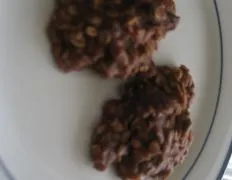 Chocolate No Bake Cookies With Nuts