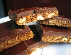 Chocolate Peanut Chewy Bars