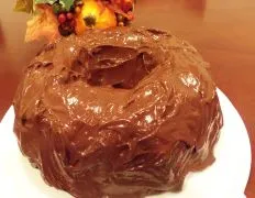 Chocolate Pound Cake With Chocolate Glaze