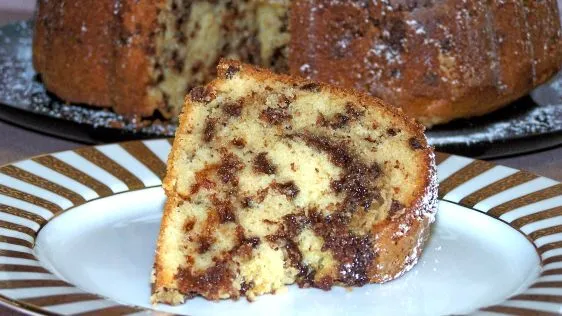 Chocolate Sour Cream Coffee Cake