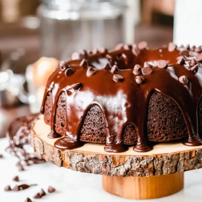 Chocolate Zip Bundt Cake