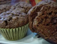 Chocolate Zucchini Muffins