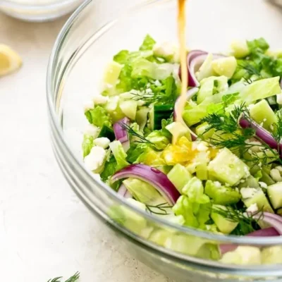 Chopped Feta Salad