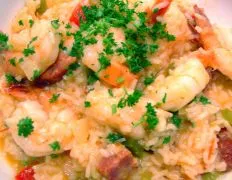 Chorizo, Shrimp And Rice