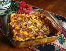 Christmas Breakfast Bacon Casserole