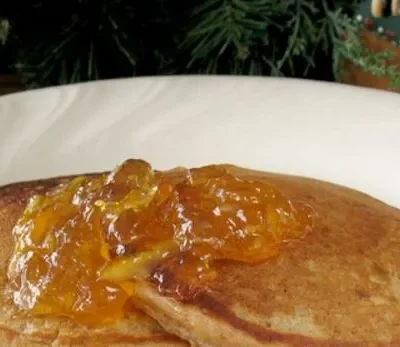 Christmas Gingerbread Pancakes