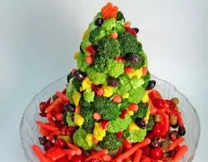 Christmas Tree Edible Centerpiece