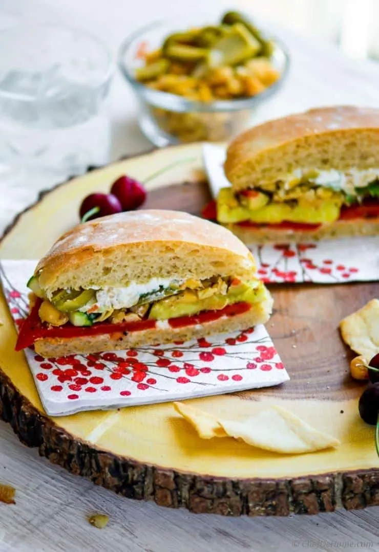 Ciabatta Veggie Sandwich