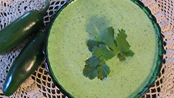 Cilantro Lime Cream Sauce