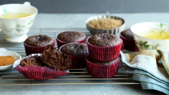 Cinnamon Flax Muffins