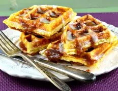 Cinnamon Roll Waffles