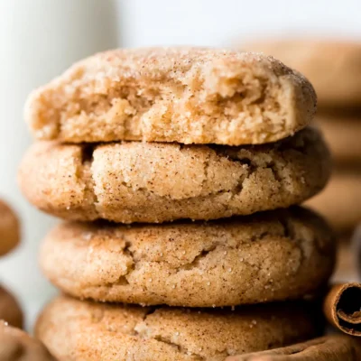Cinnamon Sugar Snickerdoodle Cookies Recipe - Easy &Amp; Delicious