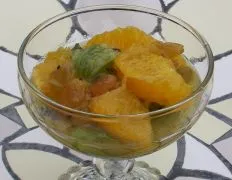 Citrus Compote With Honey And Golden Raisins