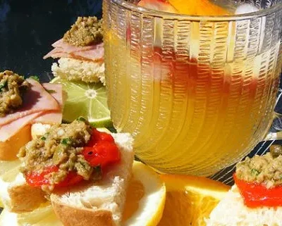 Citrus Sangria Non Alcoholic