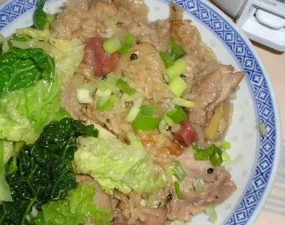 Clay Pot Chicken Rice -Without The Clay Pot