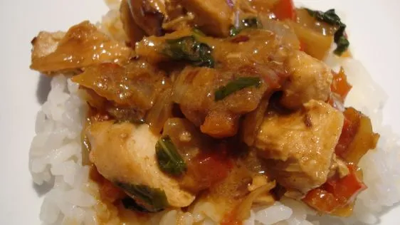 Coconut Basil Thai Chicken: A Flavorful Journey