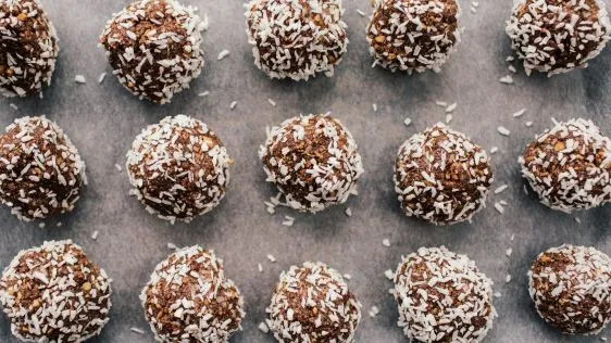 Coconut Chocolate Truffles