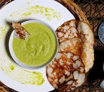 Coconut Naan and Split Pea Hummus: A Fusion Delight