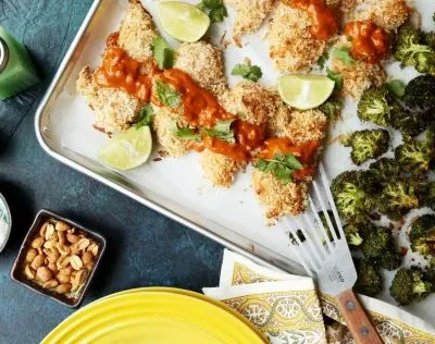 Coconut Peanut Thai Chicken Delight