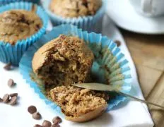 Coffee Walnut Chocolate Chip Muffins