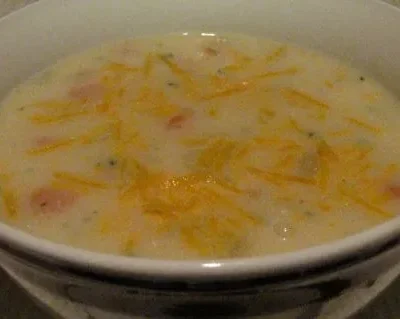 Colorful Potato Soup
