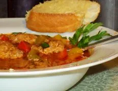 Colorful Stuffed Bell Pepper Soup Recipe