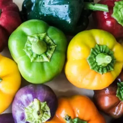 Colorful Stuffed Sweet Peppers